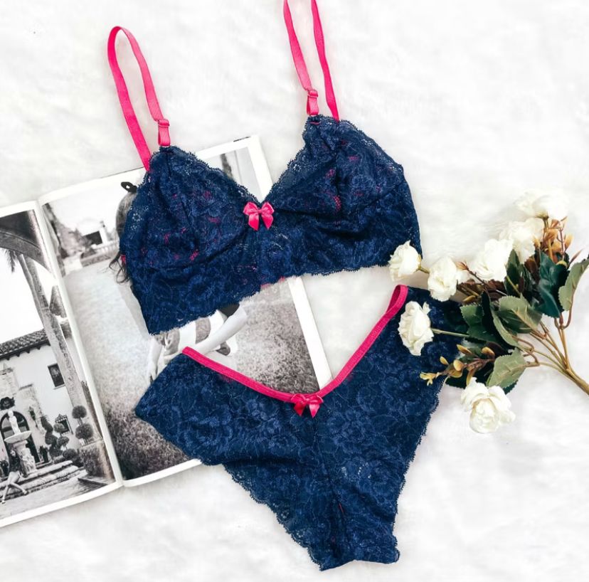 Conjunto Lingerie Calcinha e Sutiã