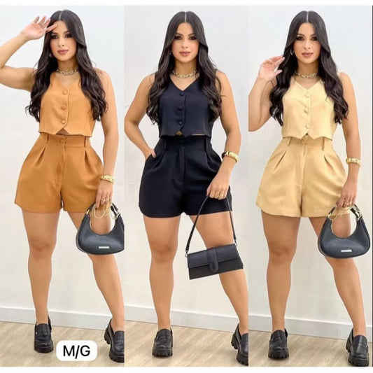Conjunto Alfaiataria/ Moda gringa
